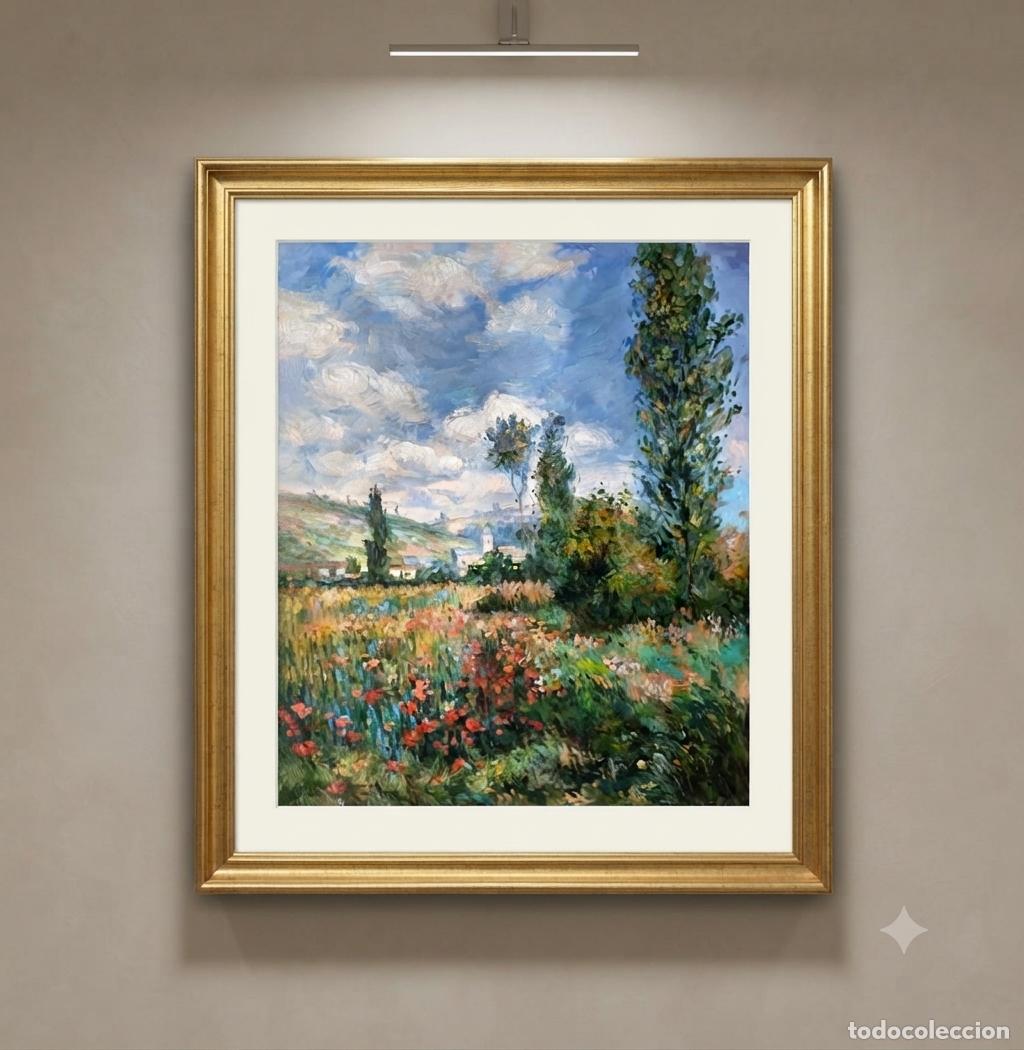 Arte: Paisaje naturalista. &Oacute;leo sobre lienzo