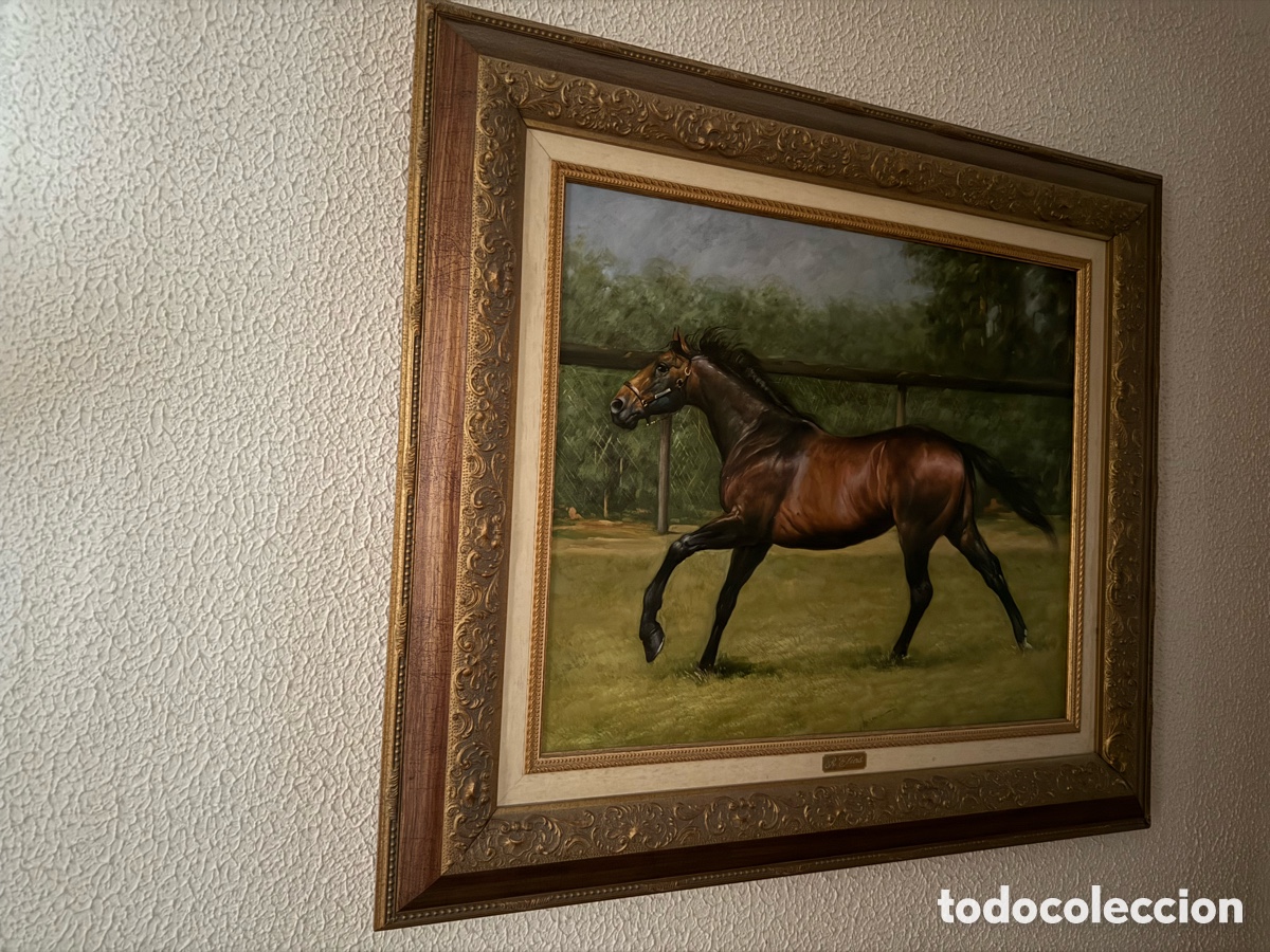 Arte: Pintura caballo en movimiento