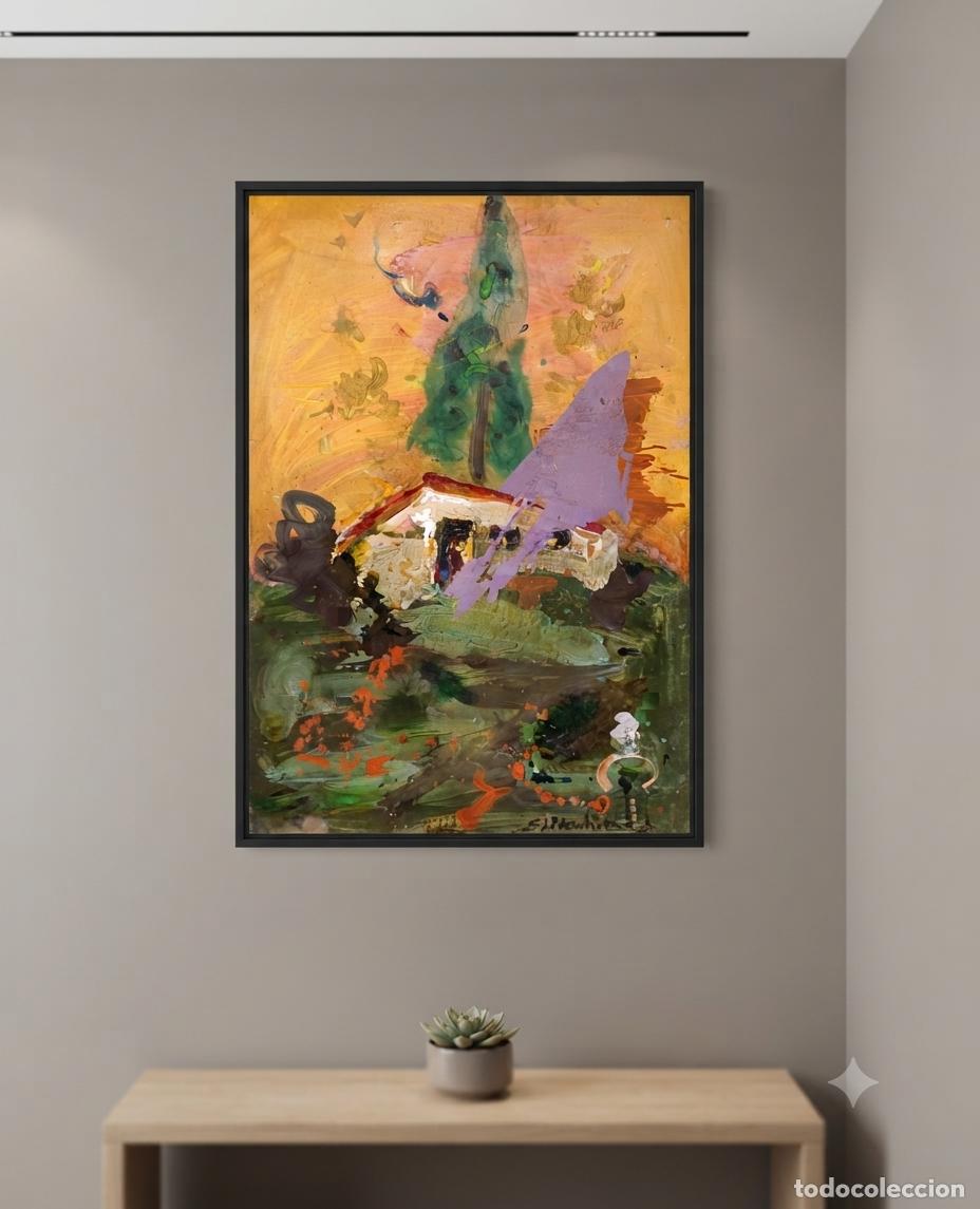 Arte: Garc&iacute;a de Almui&ntilde;a. Sin t&iacute;tulo. O/T