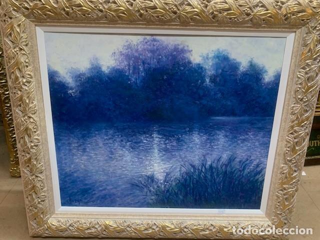 Arte: Oleo paisaje del p&igrave;ntor Andres Rueda