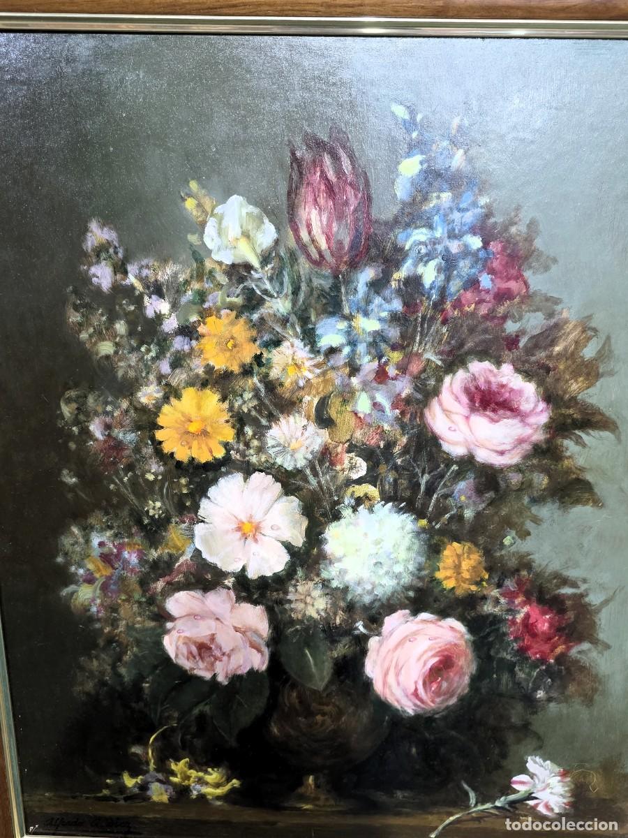 Arte: Oleo sobre tabla de Alfredo A. D&iacute;ez, - Foto 2