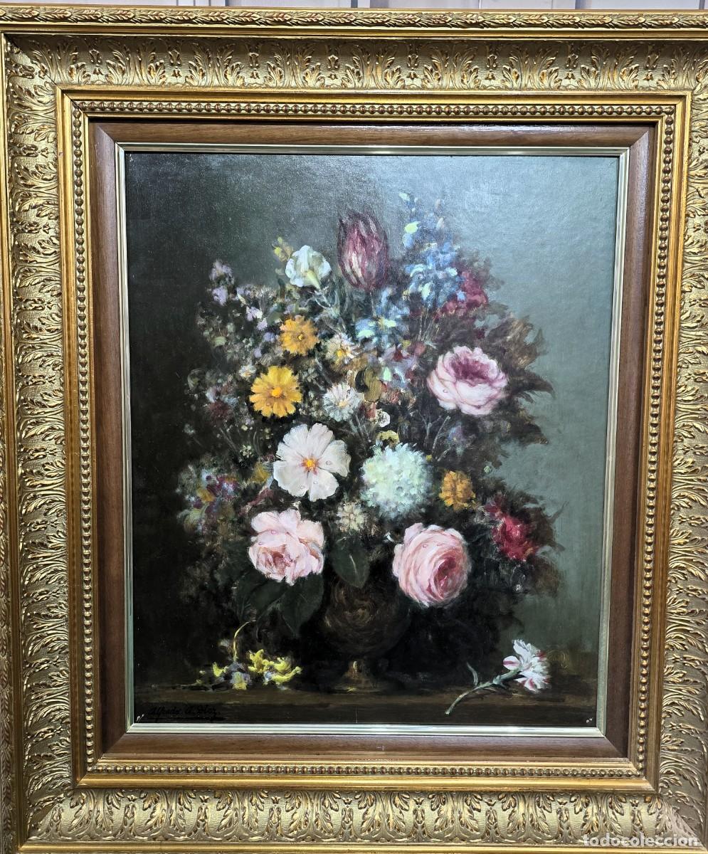 Arte: Oleo sobre tabla de Alfredo A. D&iacute;ez, - Foto 4