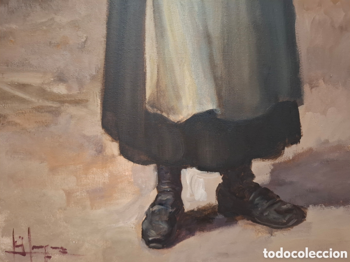 Arte: Oleo sobre lienzo luis marquez 91x73 - Foto 4