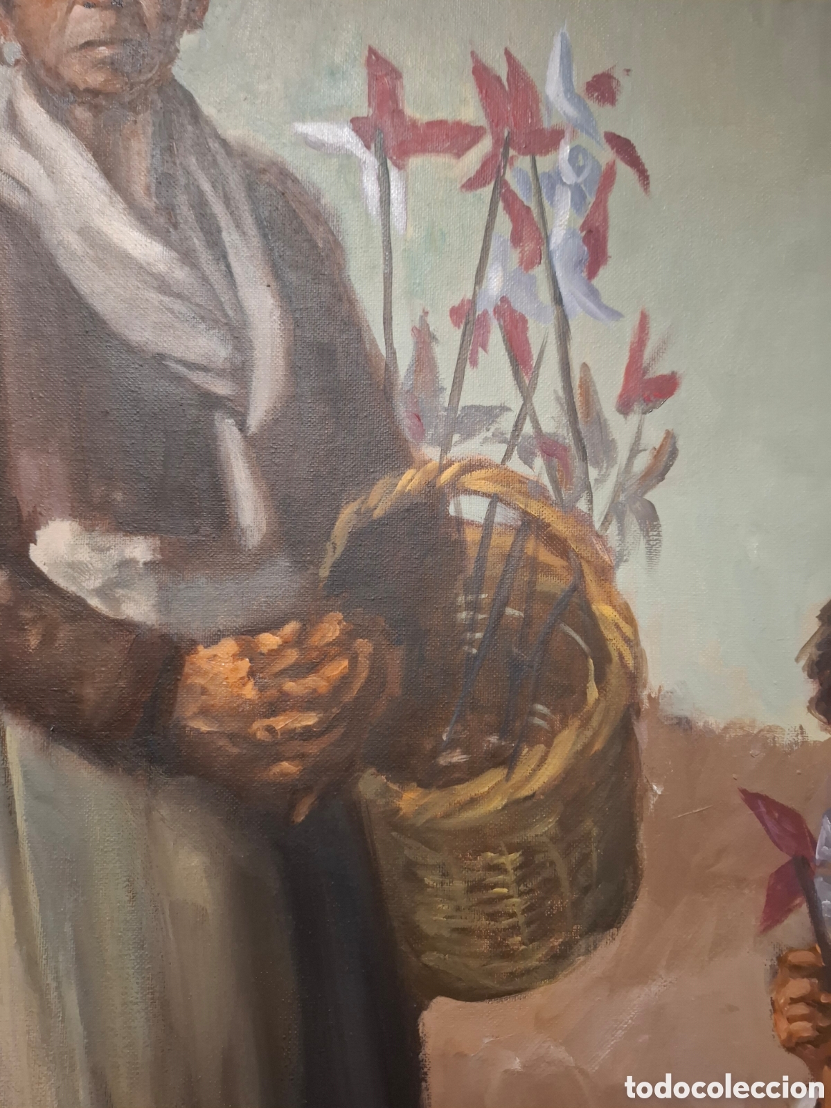 Arte: Oleo sobre lienzo luis marquez 91x73 - Foto 6