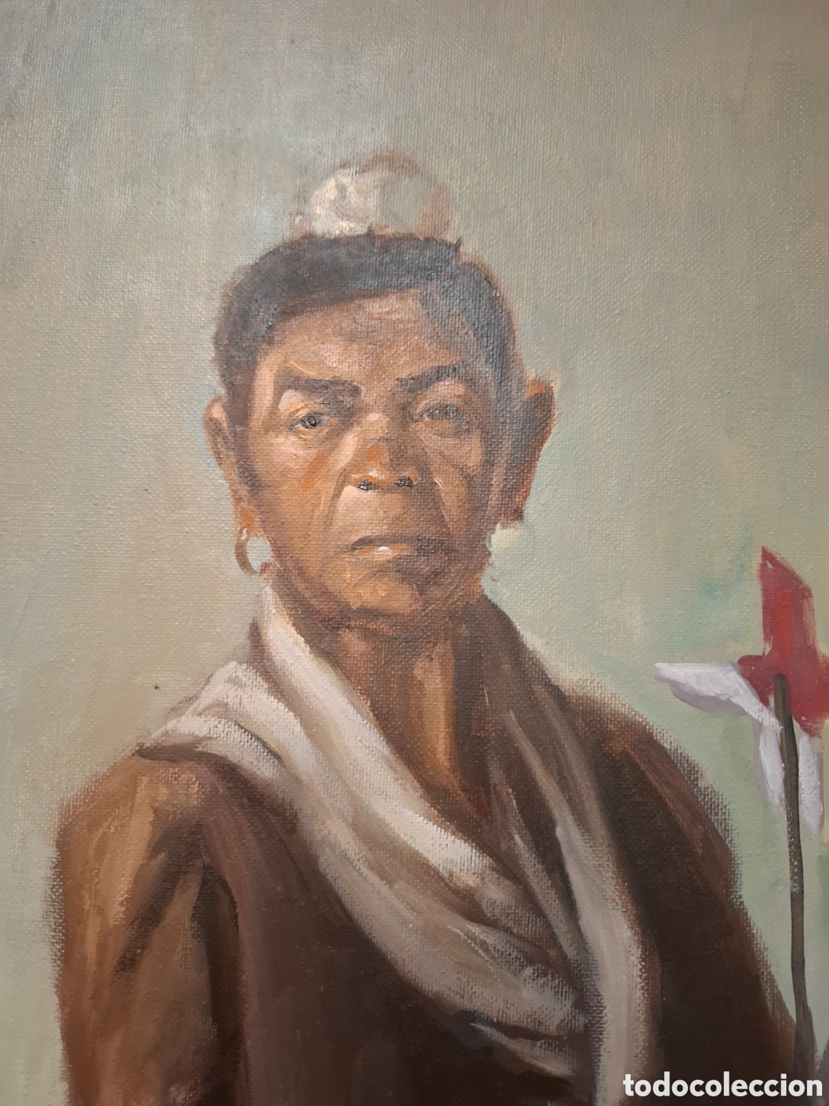 Arte: Oleo sobre lienzo luis marquez 91x73 - Foto 7