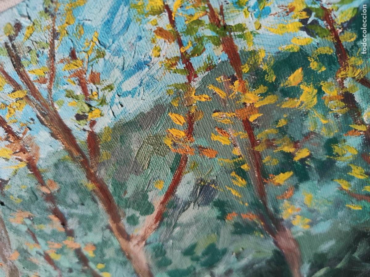 Arte: Paisaje pintado al oleo