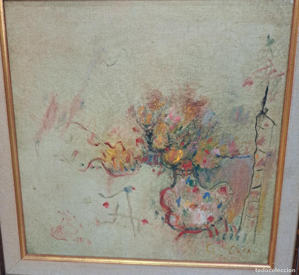 Arte: Gust Graas composicion oleo sobre tela