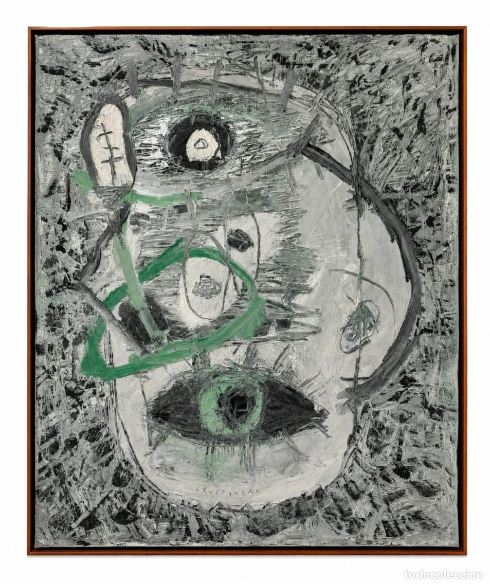 Arte: JOAN CRUSPINERA (TIANA, BARCELONA, 1945) OLEO SOBRE TELA, A&Ntilde;OS 90 - 100 x 81 CM