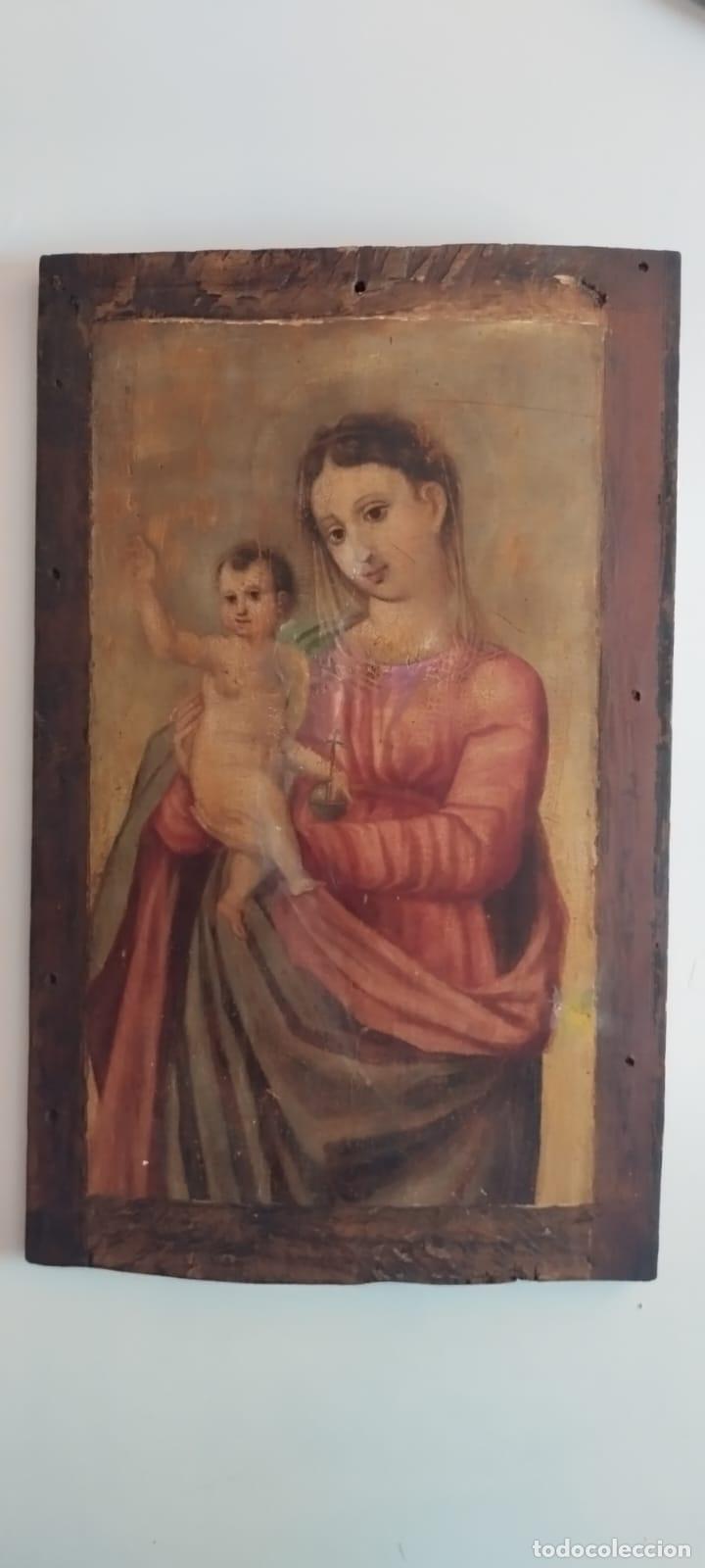 Arte: Virgen con el Ni&ntilde;o, Madonna col Bambino, Cuattrocento/Cinquecento.