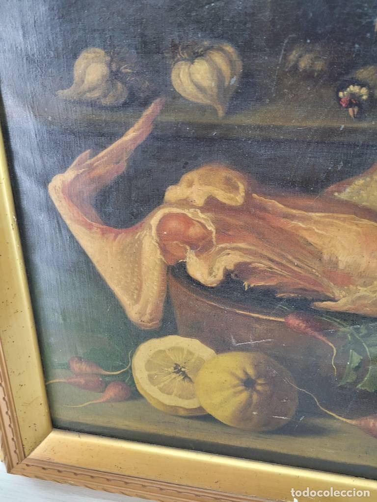 Arte: ANTIGUO CUADRO DE BODEG&Oacute;N - Foto 2