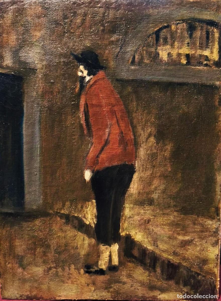 Arte: C&Iacute;RCULO DE PICASSO. 1900. PERSONAJE BOHEMIO. &Oacute;LEO SOBRE LIENZO.