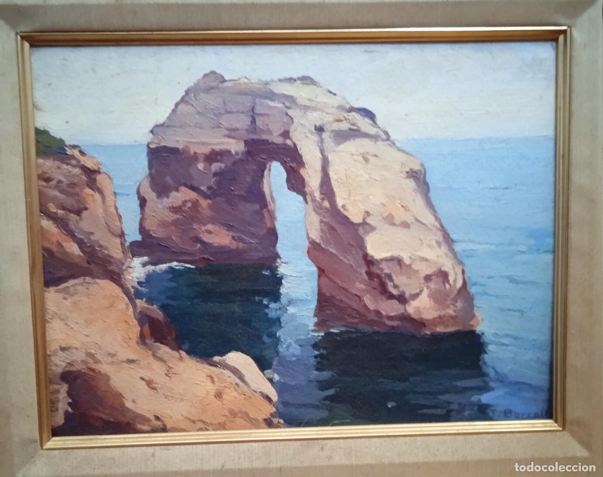 Arte: Julio Borrell y Pla (1877-1957): Es Pontas(Santony&iacute;) Mallorca