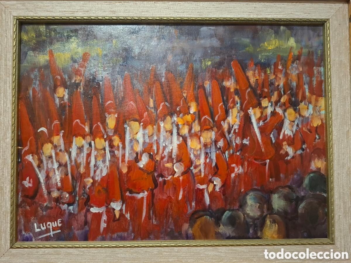Arte: Oleo sobre lienzo Luque 67x54 - Foto 2