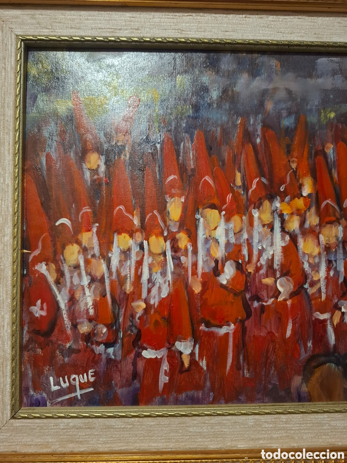 Arte: Oleo sobre lienzo Luque 67x54 - Foto 3