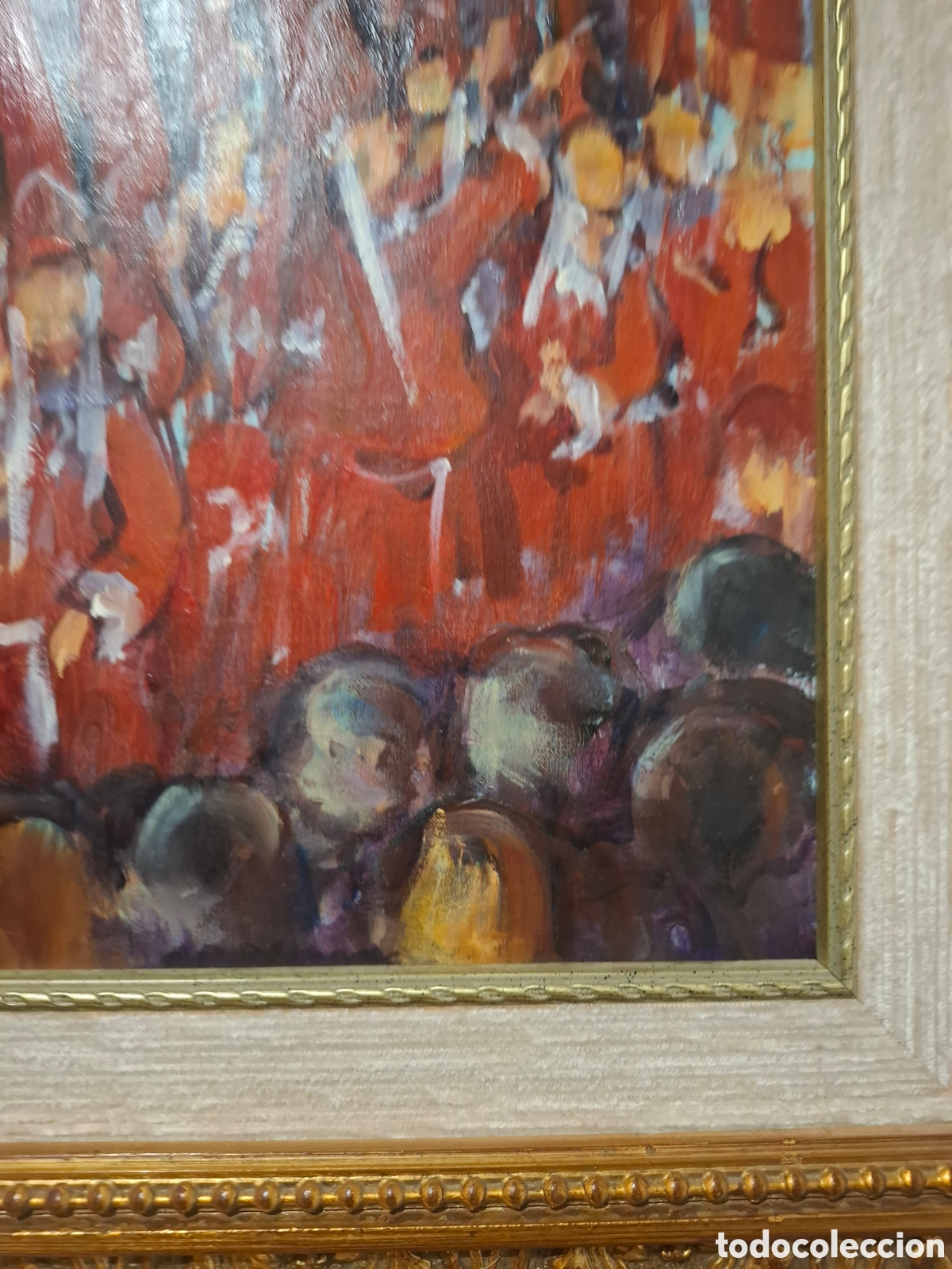 Arte: Oleo sobre lienzo Luque 67x54 - Foto 4