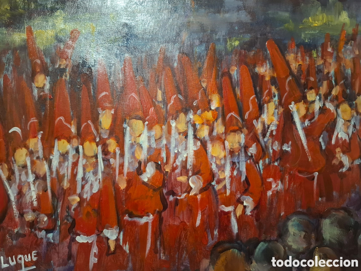 Arte: Oleo sobre lienzo Luque 67x54 - Foto 5