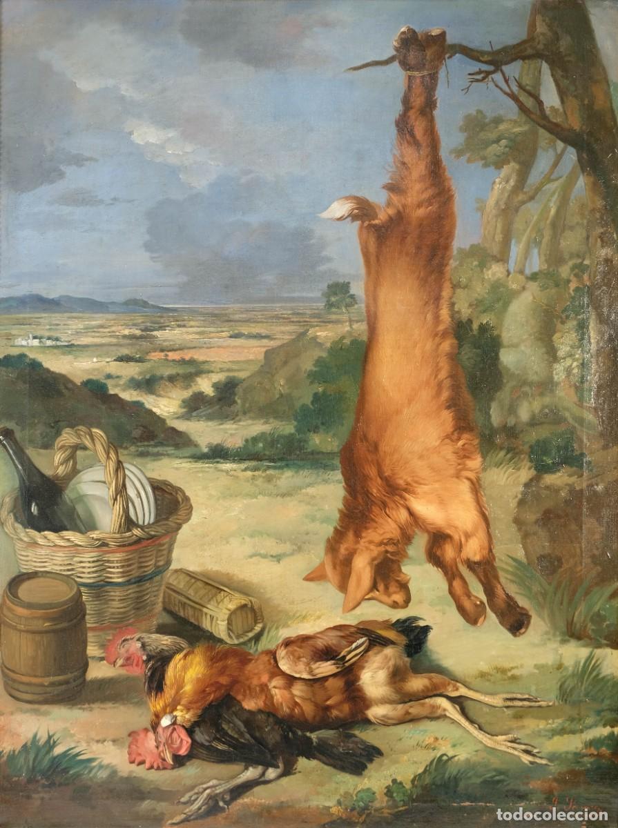 Arte: &Oacute;leo sobre lienzo Naturaleza muerta principios siglo XX