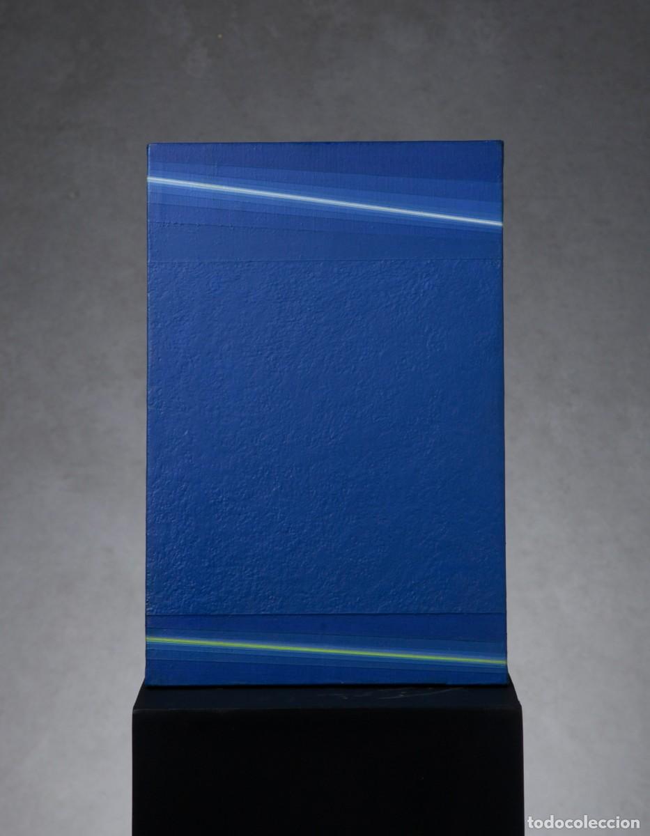 Kunst: JOS&Eacute; MAR&Iacute;A L&Oacute;PEZ YTURRALDE &Oacute;leo sobre lienzo . Estructura 1988 . Titulado Firmado y Fechado 41x27 cm