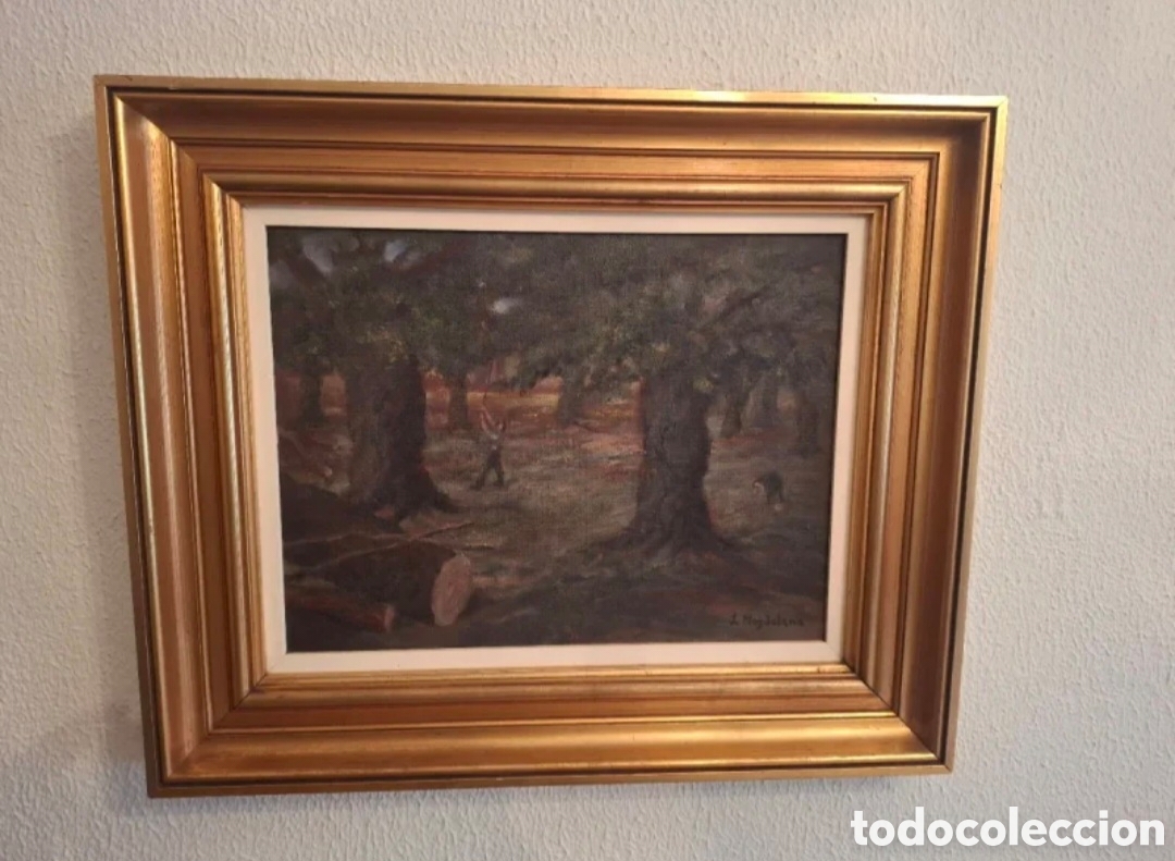 Arte: Cuadro pintor asturiano Julio Magdalena