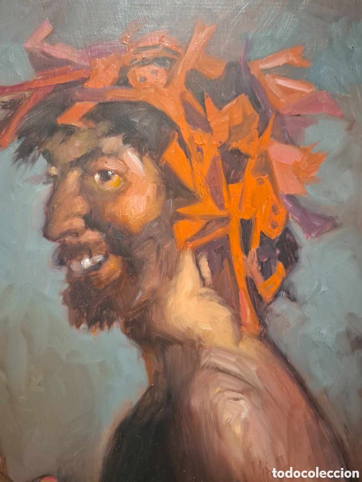 Arte: Oleo sobre tabla 52x44 - Foto 4