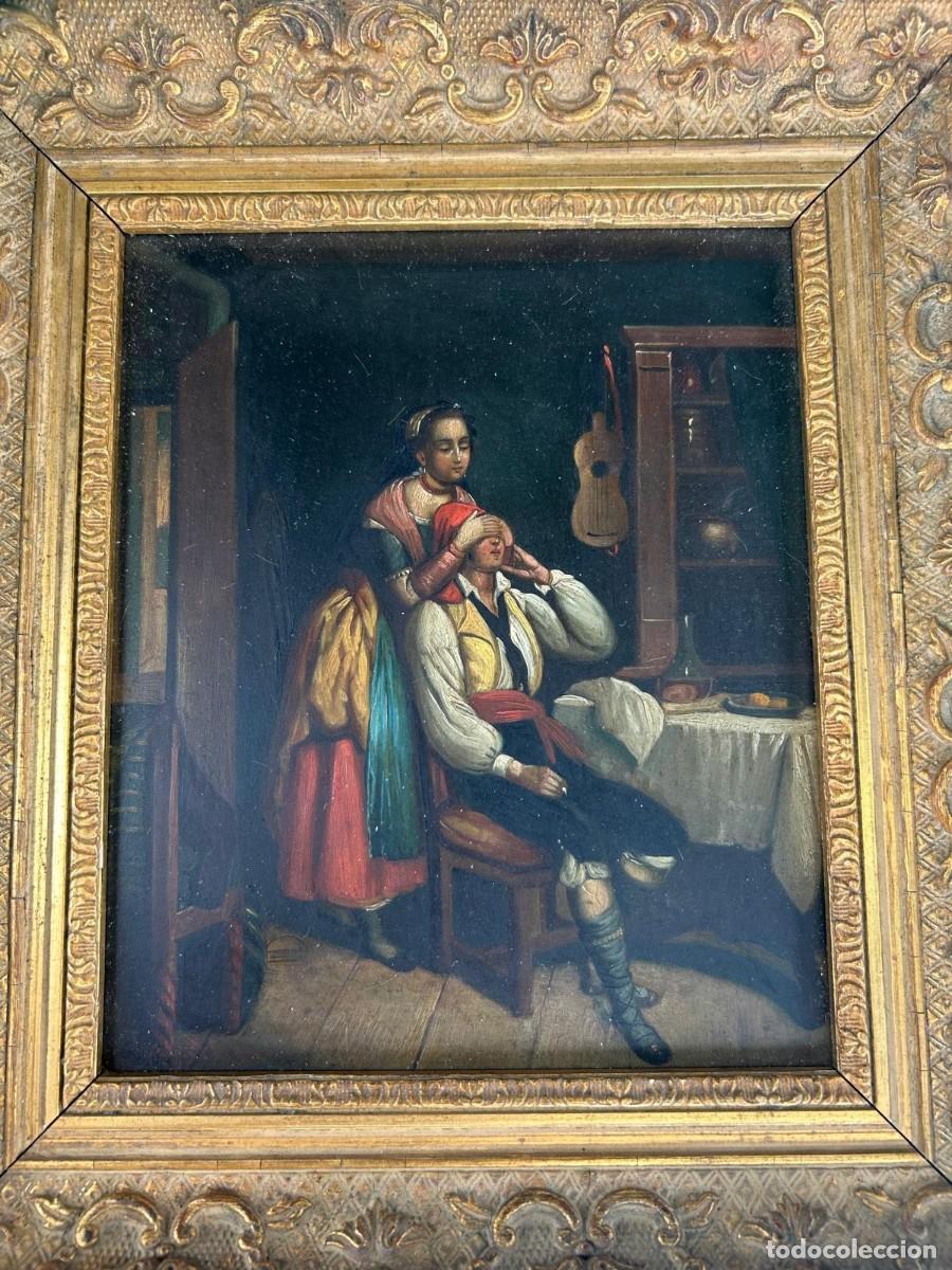 Arte: TENIERS OLEO SOBRE COBRE