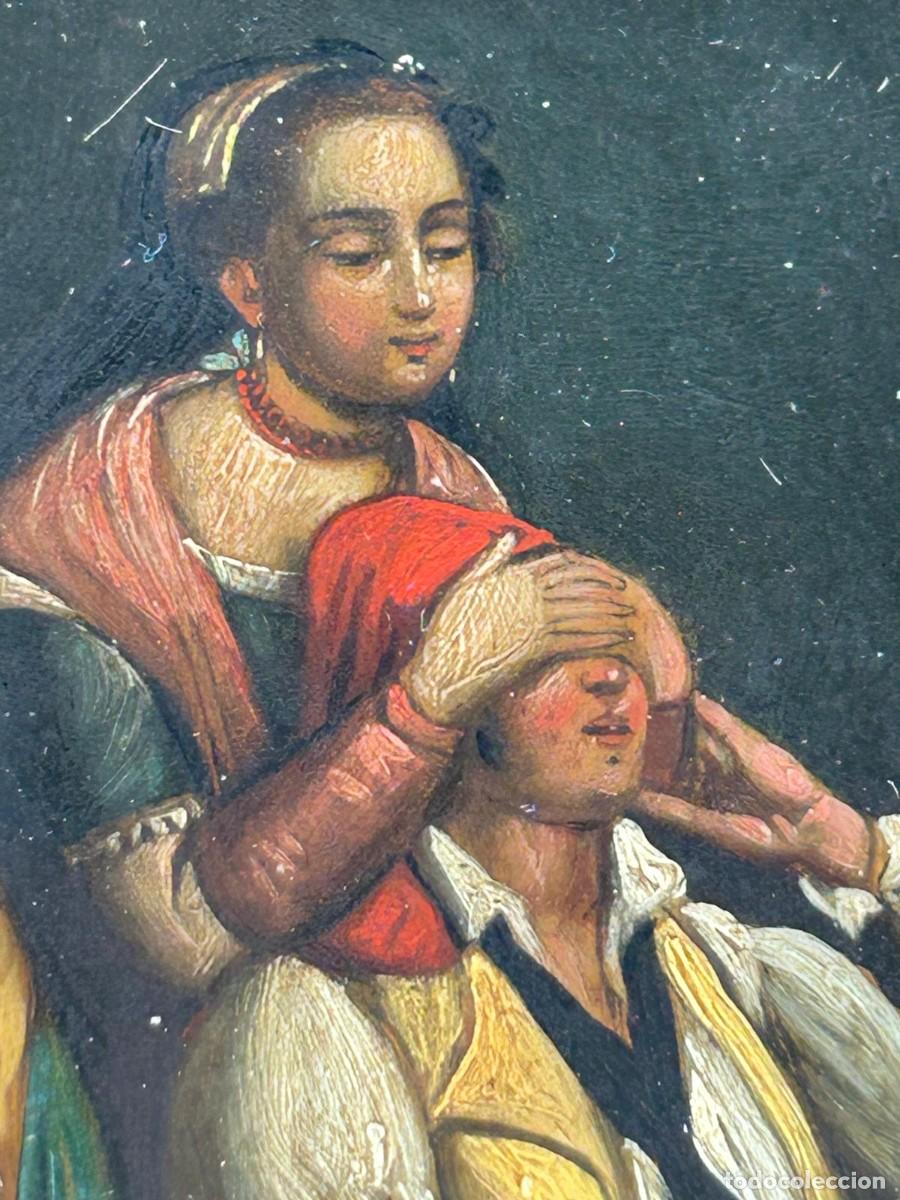 Arte: TENIERS OLEO SOBRE COBRE - Foto 7