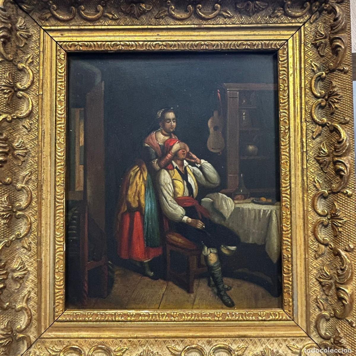Arte: TENIERS OLEO SOBRE COBRE - Foto 13