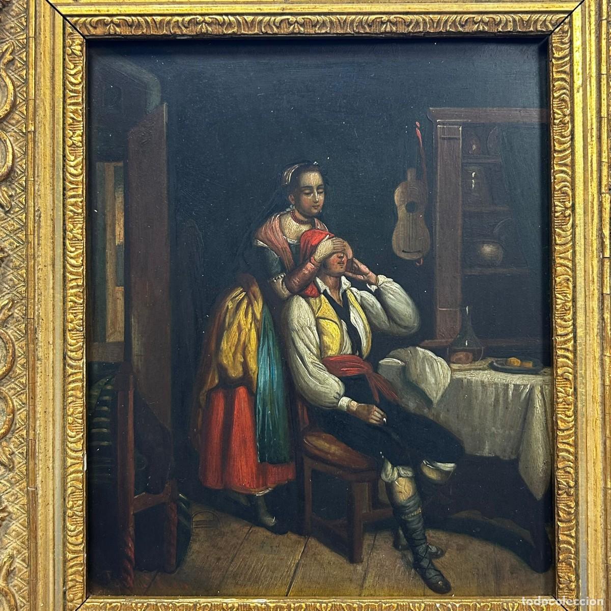 Arte: TENIERS OLEO SOBRE COBRE - Foto 15
