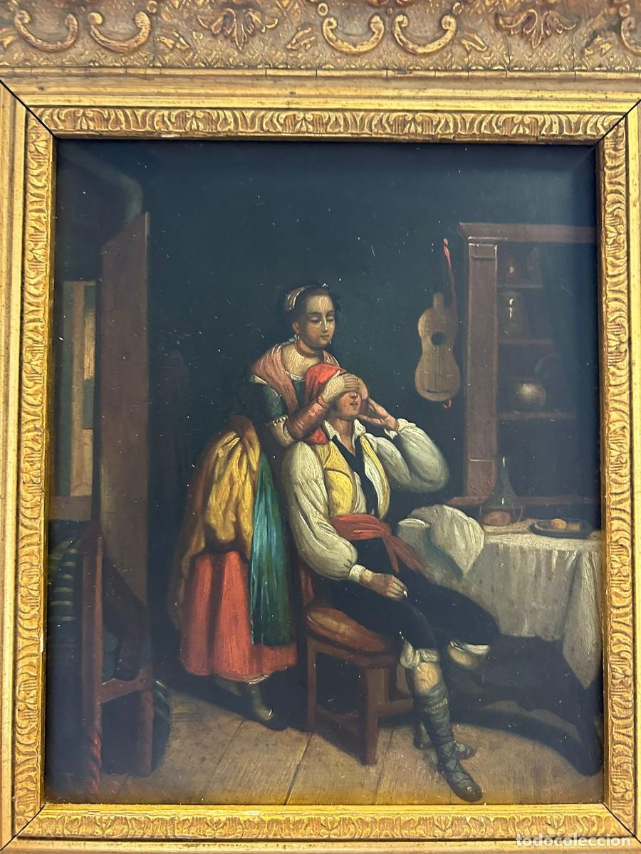 Arte: TENIERS OLEO SOBRE COBRE - Foto 17
