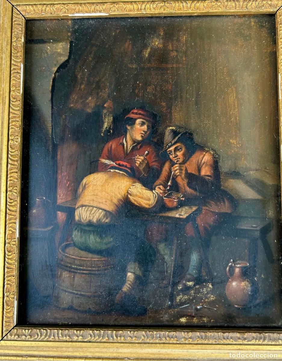 Arte: Jan Steen Oleo sobre cobre flamenco