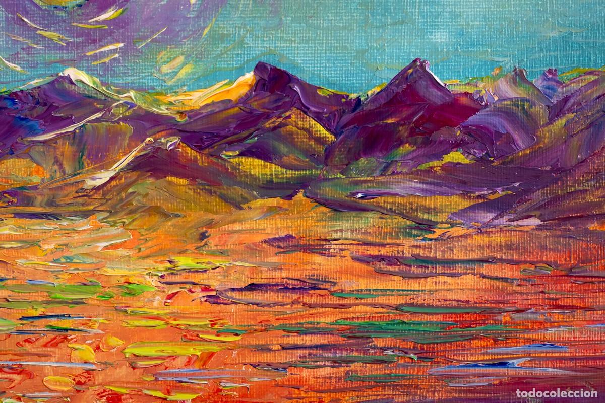 Arte: Cuadro Poppy Field Beneath the Pyrenees - Foto 2