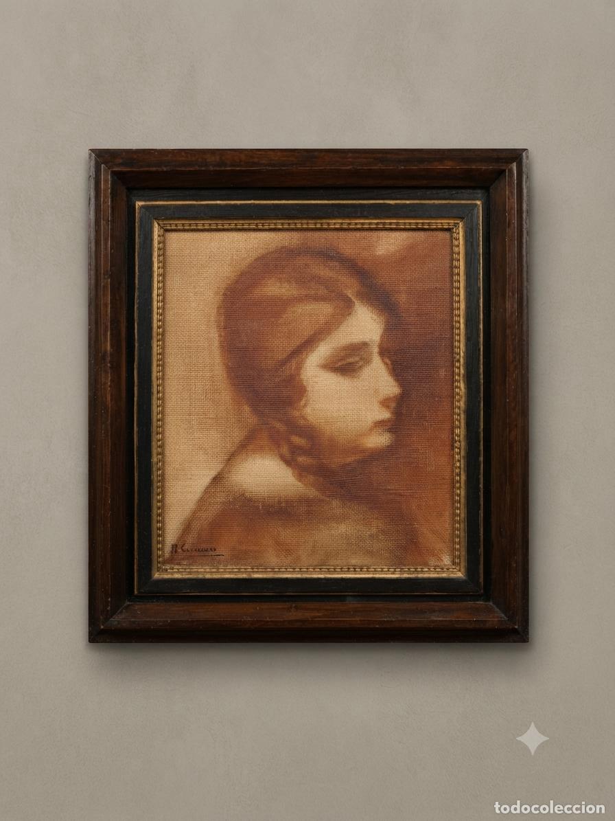 Arte: Mar&iacute;a del Carmen Corredoira. Retrato. O/L