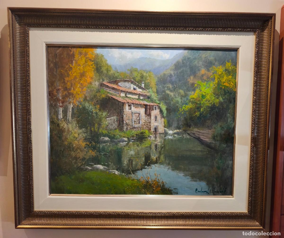 Arte: Mol&iacute; d'en Sol&eacute;, Rupit. &Oacute;leo. Francisco Carbomell i Massab&eacute;.