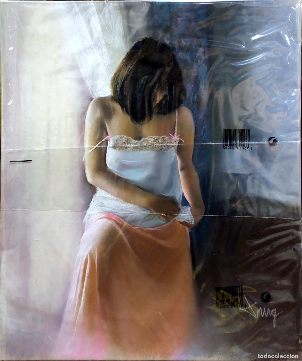 Arte: &Oacute;leo de Domingo &Aacute;lvarez G&oacute;mez. Retrato femenino. 38,5 x 46 cm.