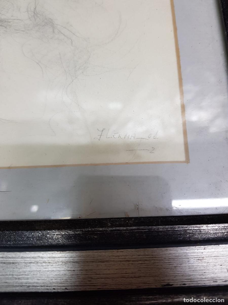Arte: CUADRO AL CARBONCILLO/LAPIZ-LERMA - Foto 3