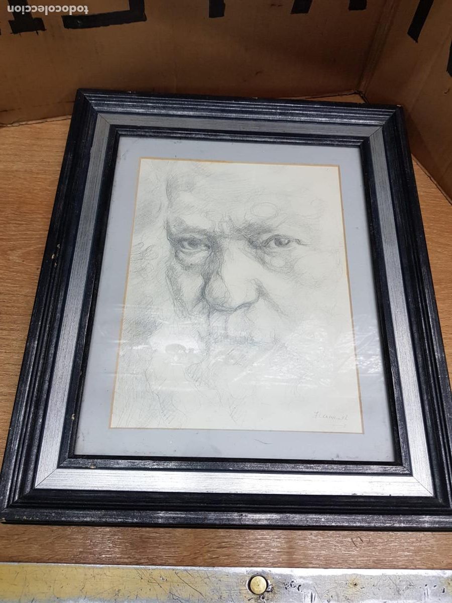 Arte: CUADRO AL CARBONCILLO/LAPIZ-LERMA