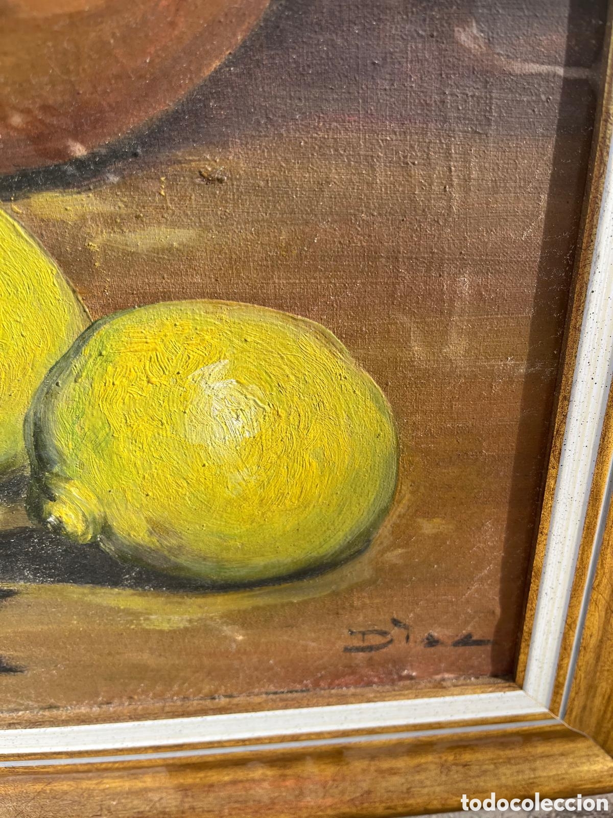 Arte: &Oacute;leo bodeg&oacute;n firmado - Foto 5