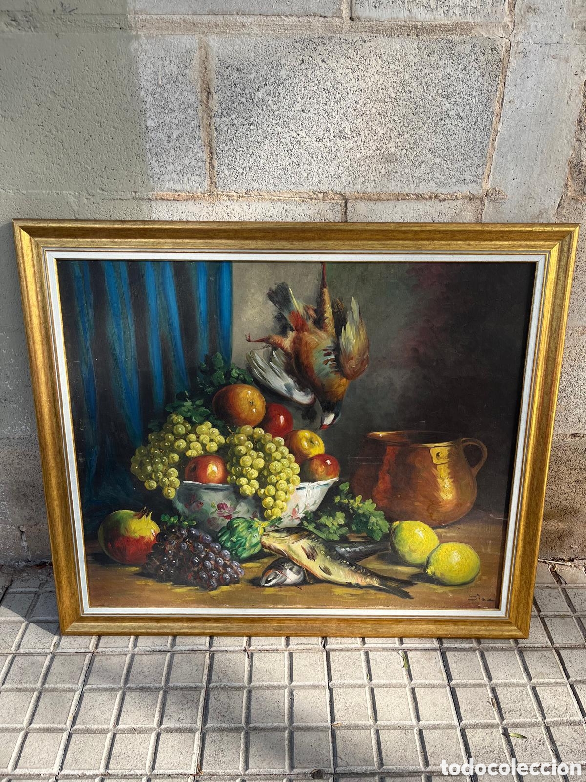 Arte: &Oacute;leo bodeg&oacute;n firmado - Foto 10
