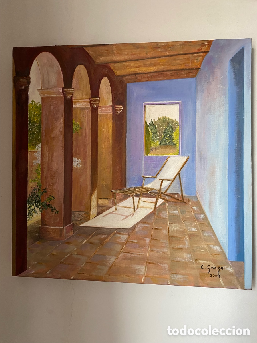 Arte: &Ograve;leo de paisaje pintado 2009