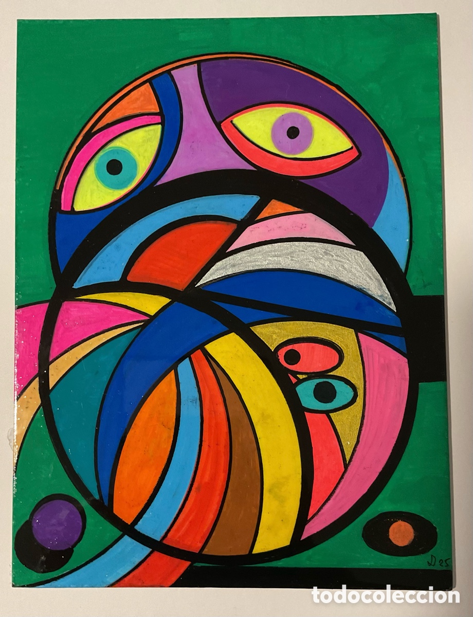 Arte: Pepe M. 2. Pintura figurativa de influencia cubista.
