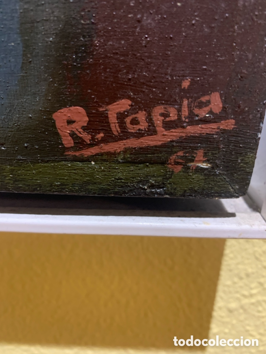 Arte: Oleo sobre tabla de Ramiro Tapia - Foto 2