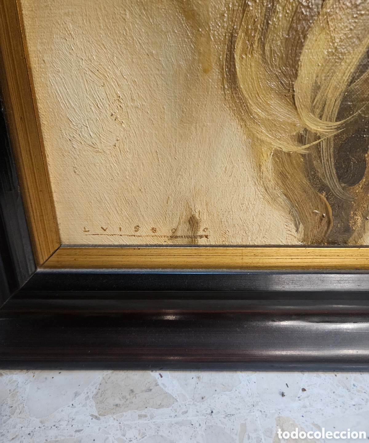 Arte: Luis Bono () preciosa pintura original firmada.