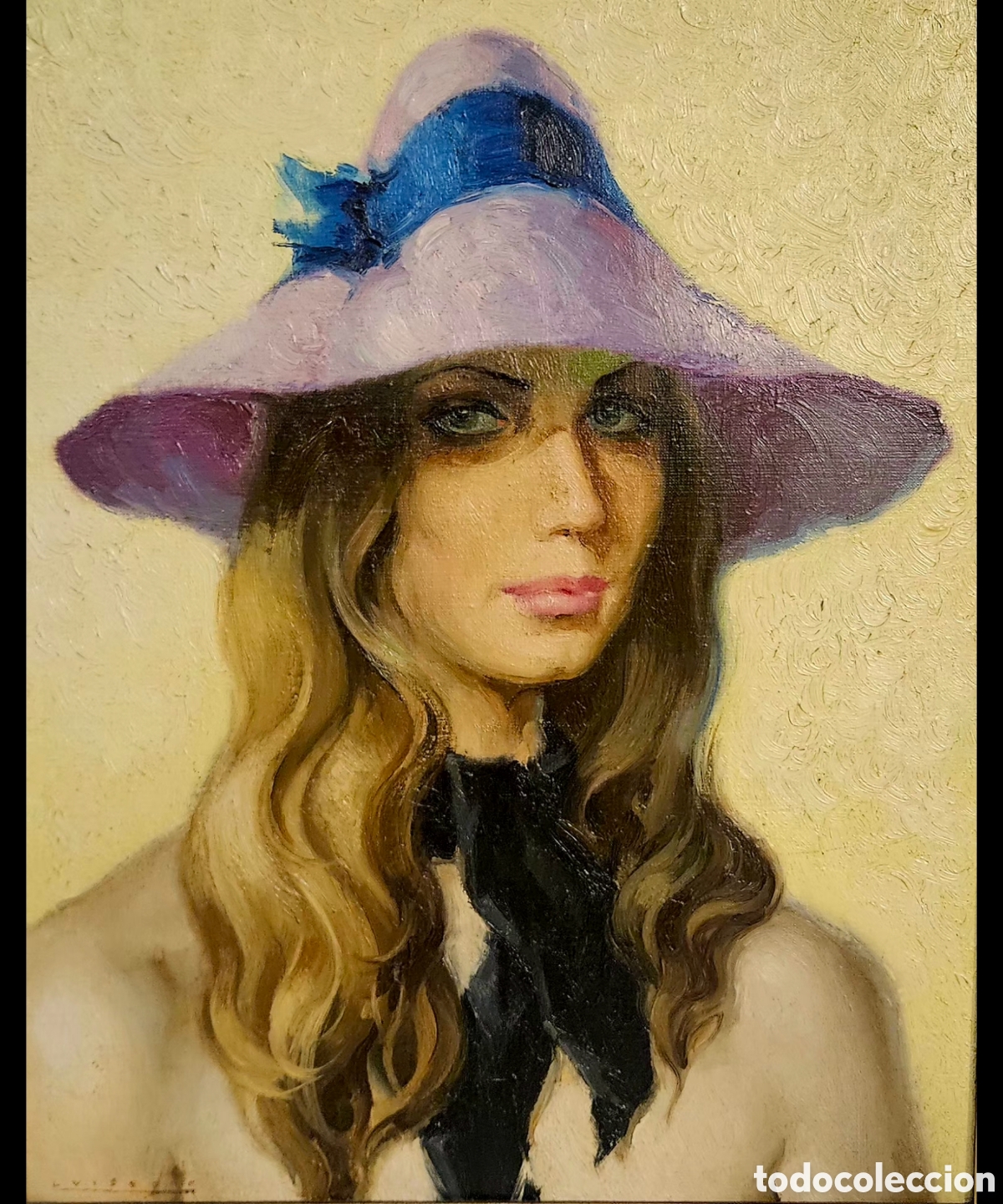 Kunst: Luis Bono (M&aacute;laga 1907-2007) preciosa pintura original firmada.