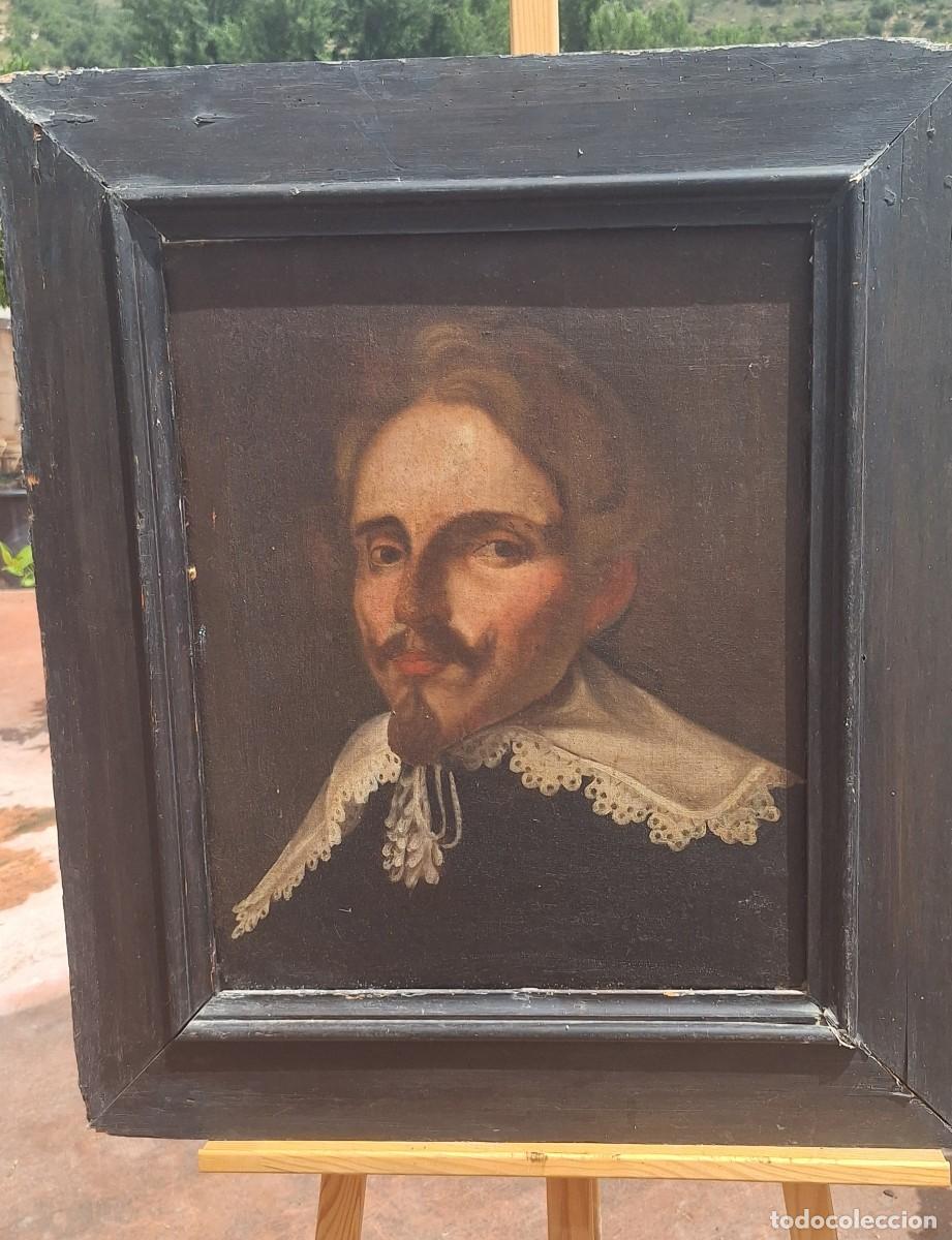 Arte: RETRATO OLEO CABALLERO ESPA&Ntilde;OL