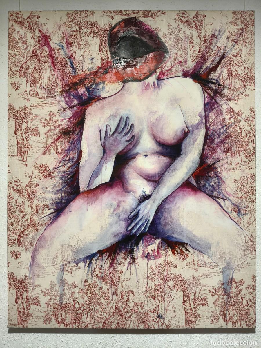 Arte: Ana&iuml;s Aldana (El silencio del placer III) &bull; &Oacute;leo sobre tabla entelada &bull; 95x122 cm &bull; Pintura original