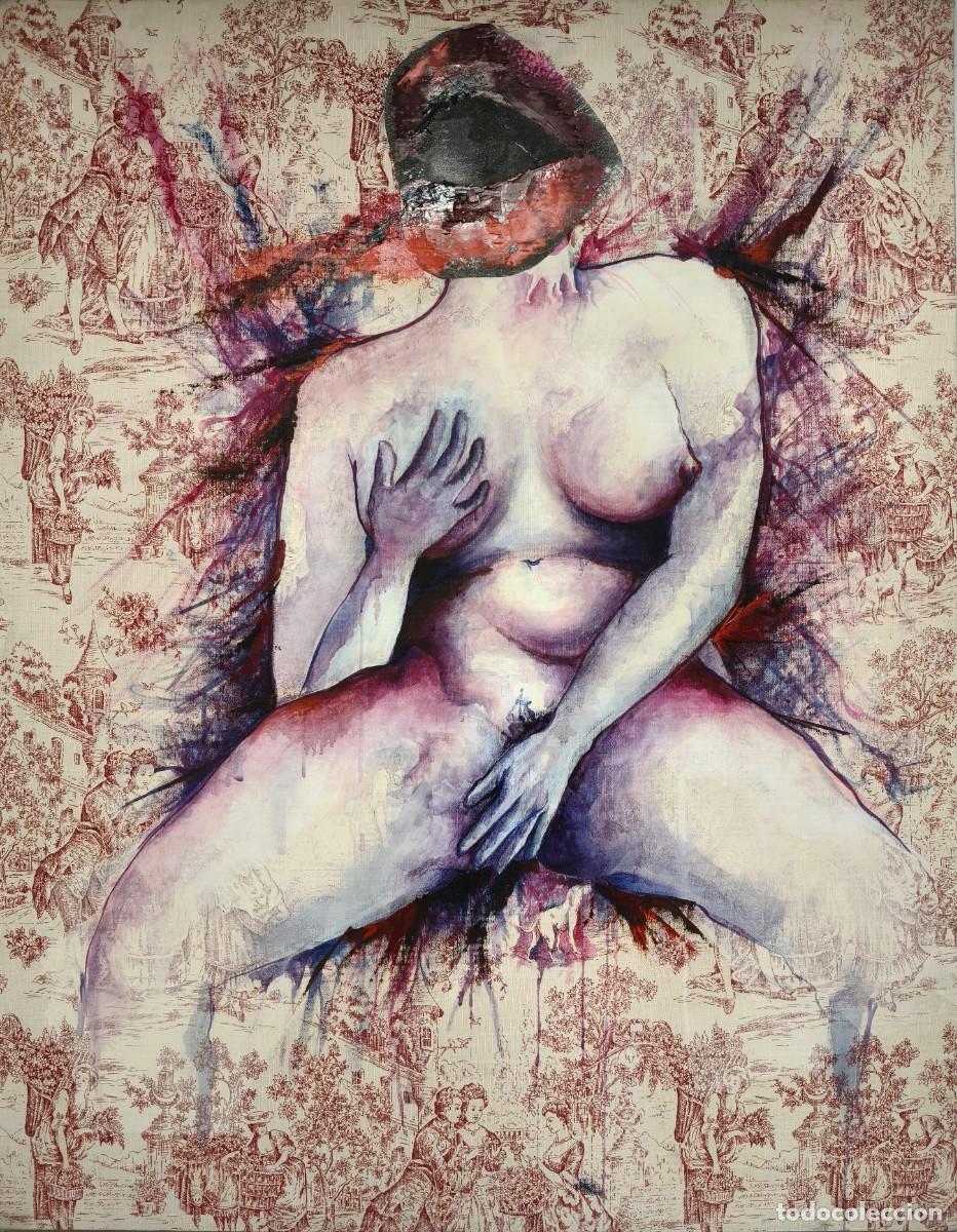 Arte: Ana&iuml;s Aldana (El silencio del placer III) &bull; &Oacute;leo sobre tabla entelada &bull; 95x122 cm &bull; Pintura original