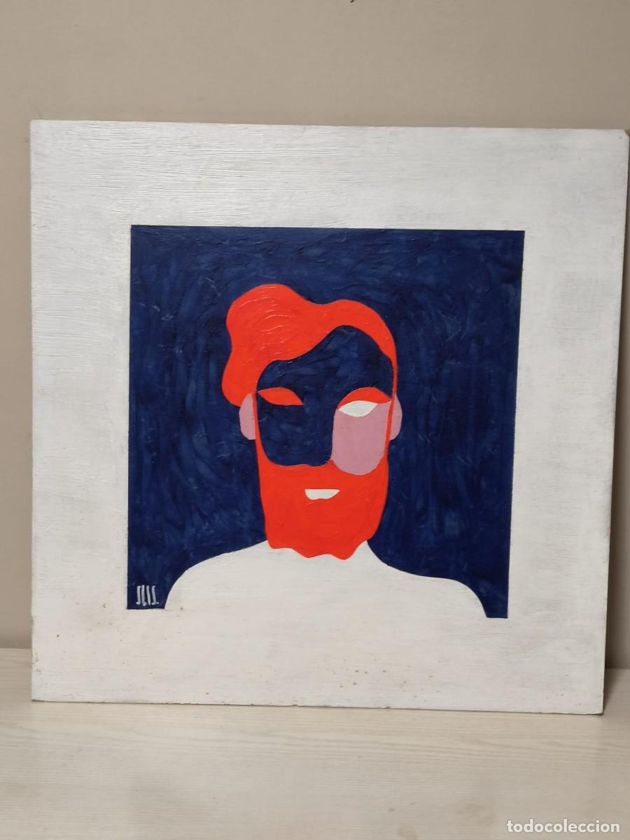 Arte: Europa Azul &ndash; Acr&iacute;lico sobre tabla &ndash; 50 x 50 cm &ndash; Obra original 2016. Santiago Blas