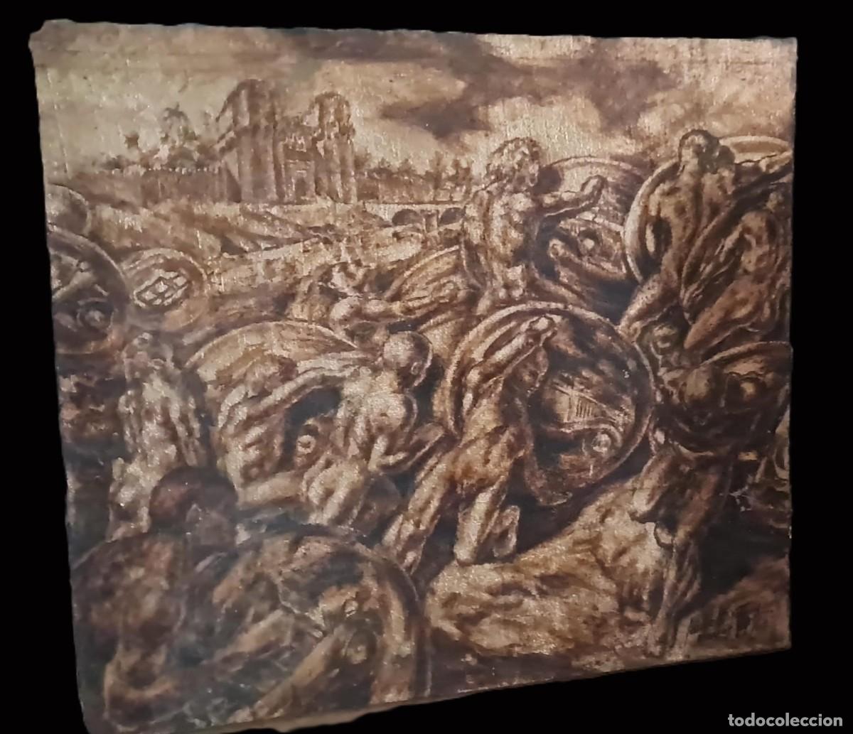 Arte: cuadro al oleo firmado