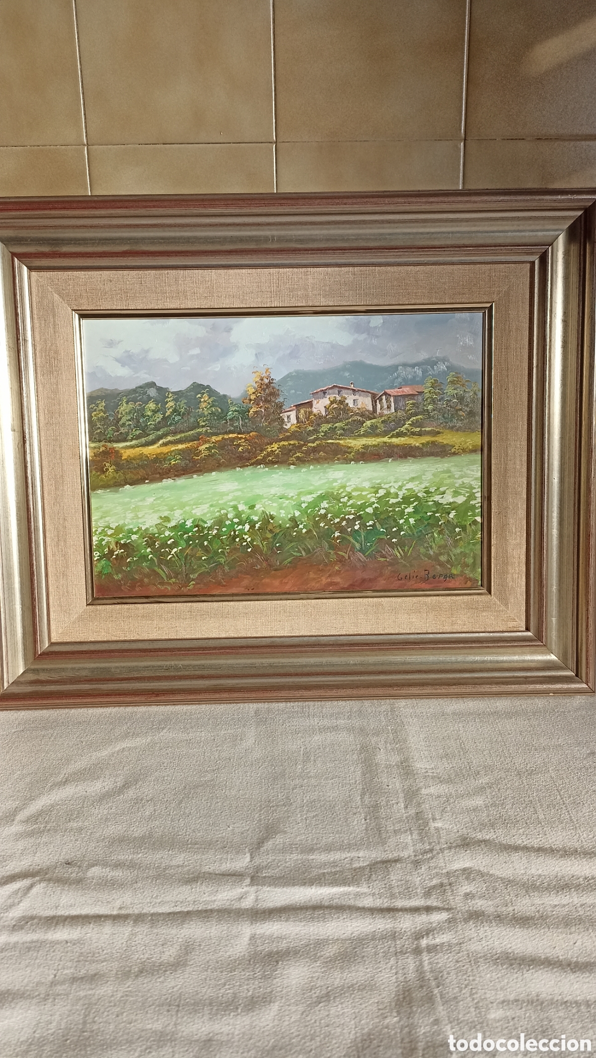 Arte: Oleo Firmado Gelis Berga