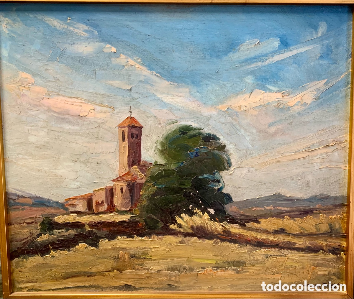 Arte: Joan Blasco Gatnau 1929-1994, sabadell, 54x45,5 obra y71x62,5 con marco